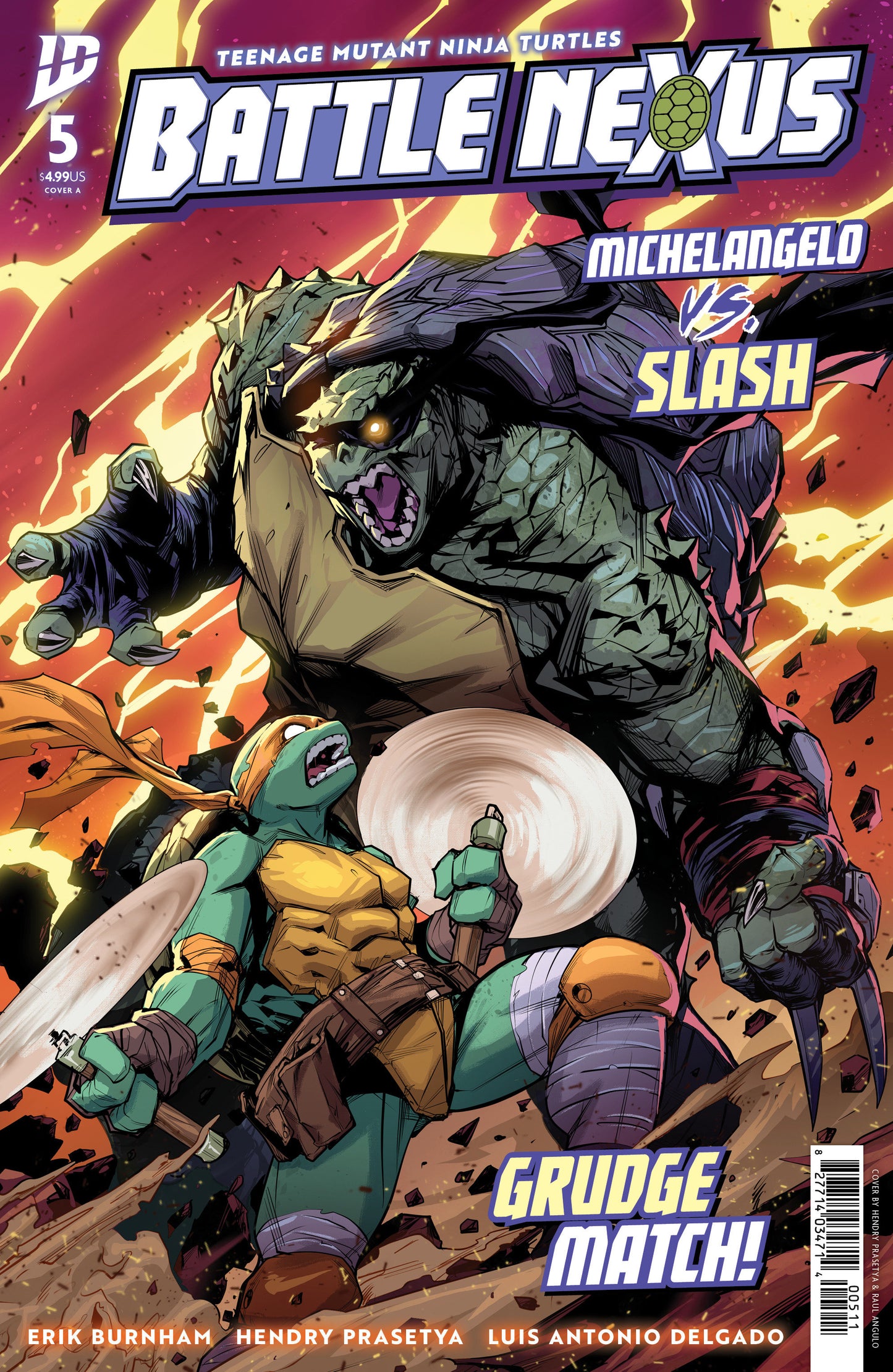 Teenage Mutant Ninja Turtles: Battle Nexus #5 Cover A (Prasetya) ISBN: 82771403471400511 - Release Date: 12/10/25