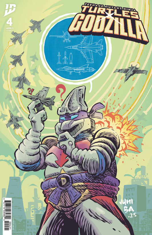 Teenage Mutant Ninja Turtles x Godzilla #4 Variant B (Ba) ISBN: 82771403482000421 - Release Date: 3/4/26