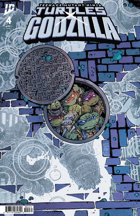 Teenage Mutant Ninja Turtles x Godzilla #4 Variant C (Corona) ISBN: 82771403482000431 - Release Date: 3/4/26