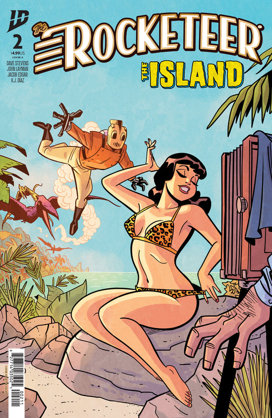 The Rocketeer: The Island #2 Cover A (Edgar) ISBN: 82771403502500211 - FOC DATE: 3/15/26  - Release Date: 4/22/26