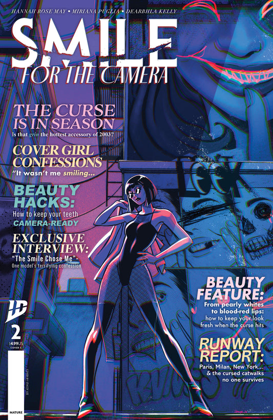 Smile: For the Camera #2 Variant C (Phillips Fashion Magazine Variant) ISBN: 82771403503200231 - FOC DATE: 3/8/26  - Release Date: 4/15/26
