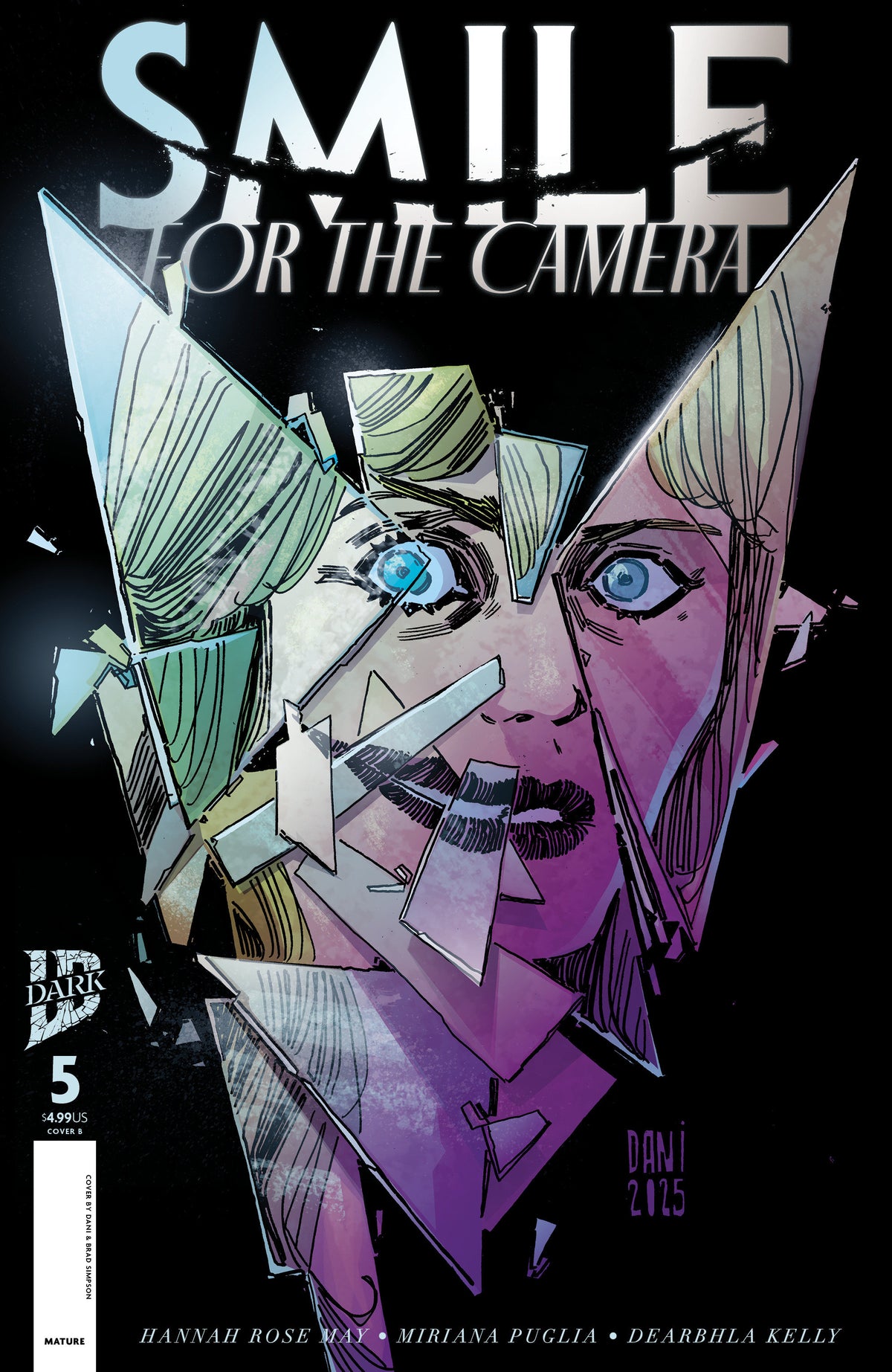 Smile: For the Camera #5 Variant B (Dani) ISBN: 82771403503200521 - FOC DATE: 6/7/26  - Release Date: 7/15/26