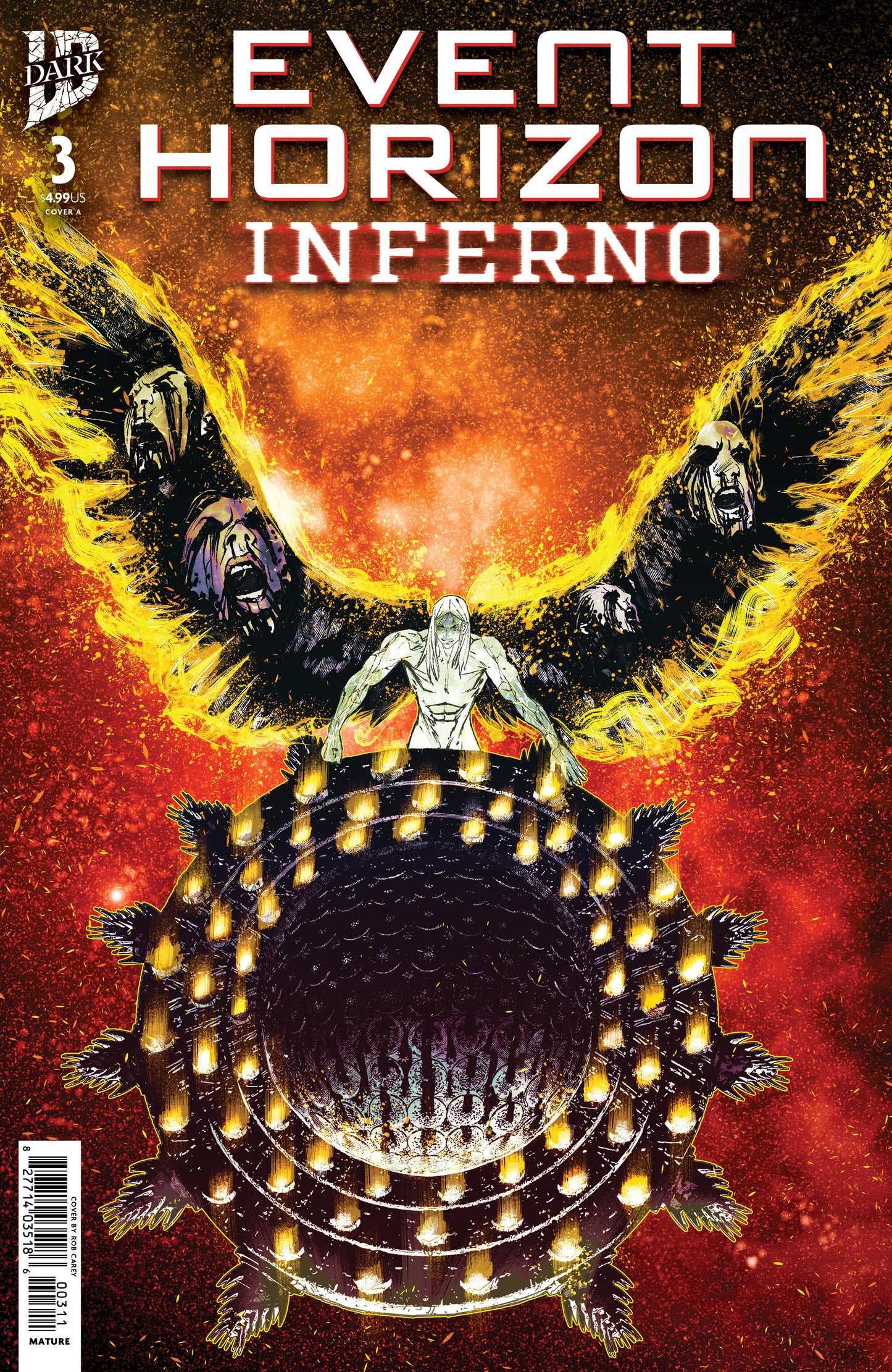 Event Horizon: Inferno #3 Cover A (Carey) ISBN: 82771403518600311 - FOC DATE: 5/24/26  - Release Date: 7/1/26