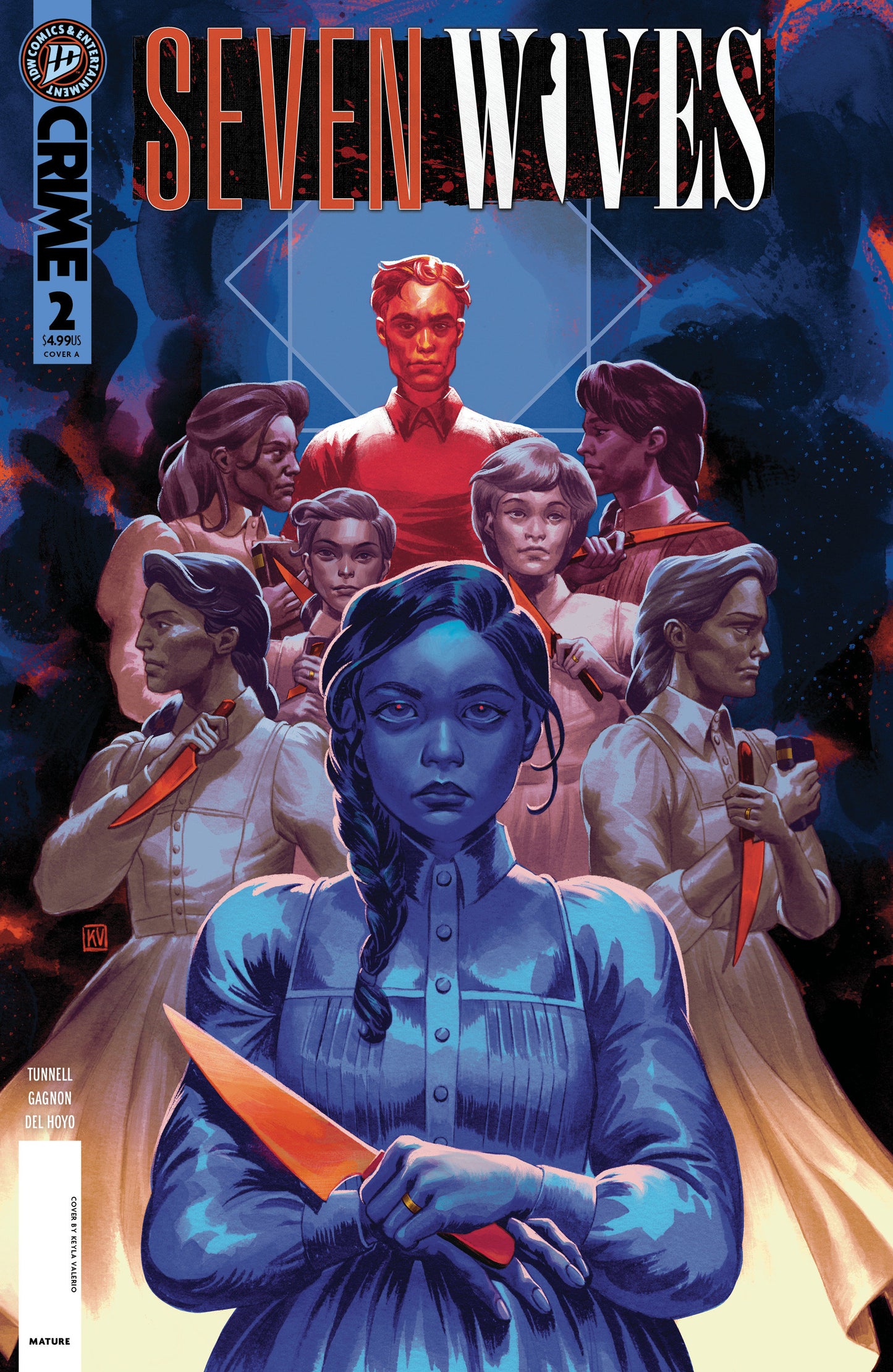 Seven Wives #2 Cover A (Valerio) ISBN: 82771403520900211 - FOC DATE: 5/31/26  - Release Date: 7/8/26
