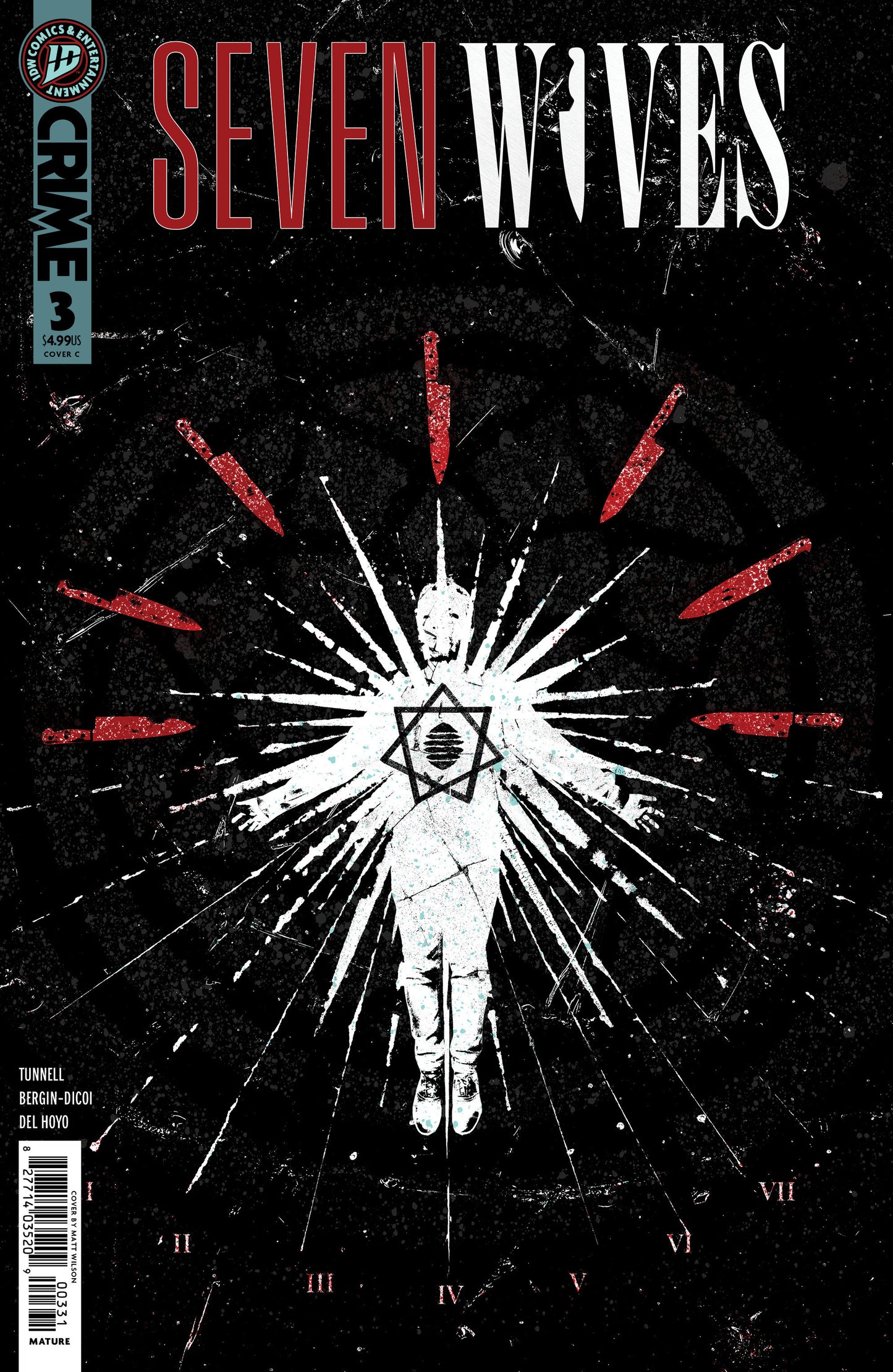 Seven Wives #3 Variant C (Wilson) ISBN: 82771403520900331 - FOC DATE: 7/5/26  - Release Date: 8/12/26
