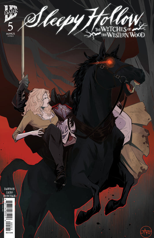 Sleepy Hollow: The Witches of the Western Wood #5 Variant B (Jaro) ISBN: 82771403521600521 - FOC DATE: 8/9/26  - Release Date: 9/16/26