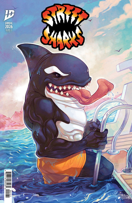 Street Sharks: Annual 2026 Variant C (Beals) ISBN: 82771403523000131 - FOC DATE: 3/22/26  - Release Date: 4/29/26