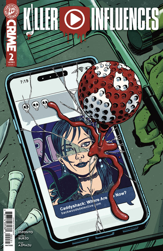 Killer Influences #2 Variant C (Lapham) ISBN: 82771403536000231 - FOC DATE: 7/12/26  - Release Date: 8/19/26