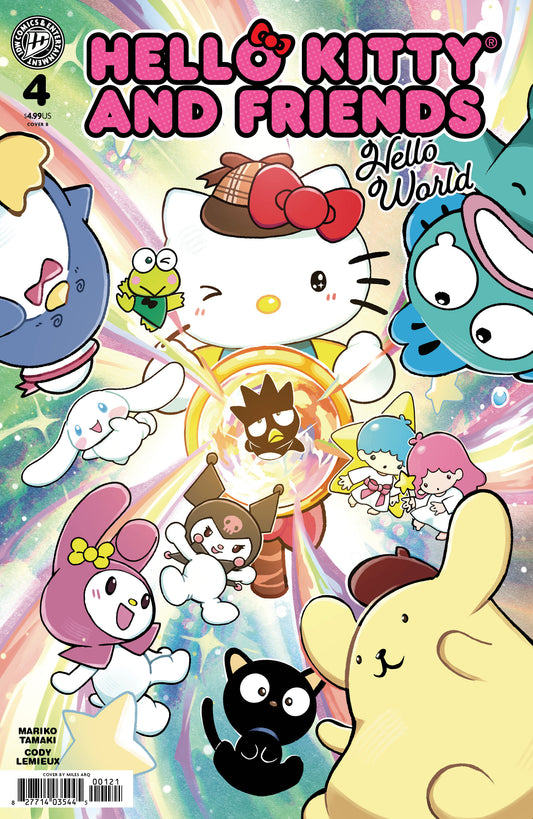 Hello Kitty and Friends: Hello World! #4 Variant B (Arq) ISBN: 82771403544500421 - FOC DATE: 10/11/26  - Release Date: 11/25/26