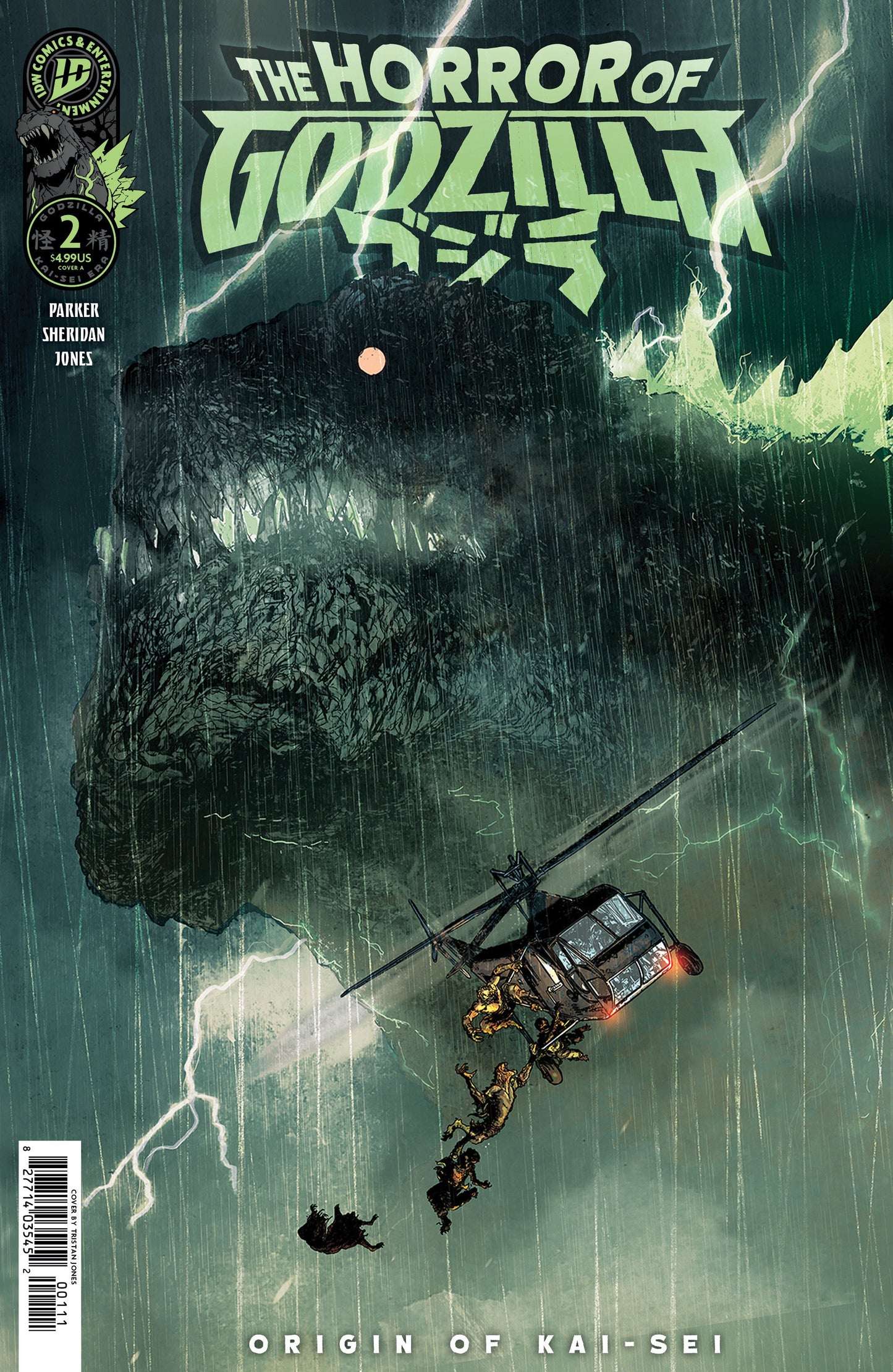 The Horror of Godzilla [Kai-Sei Era] #2 Cover A (Jones) ISBN: 82771403545200211 - FOC DATE: 8/9/26  - Release Date: 9/16/26