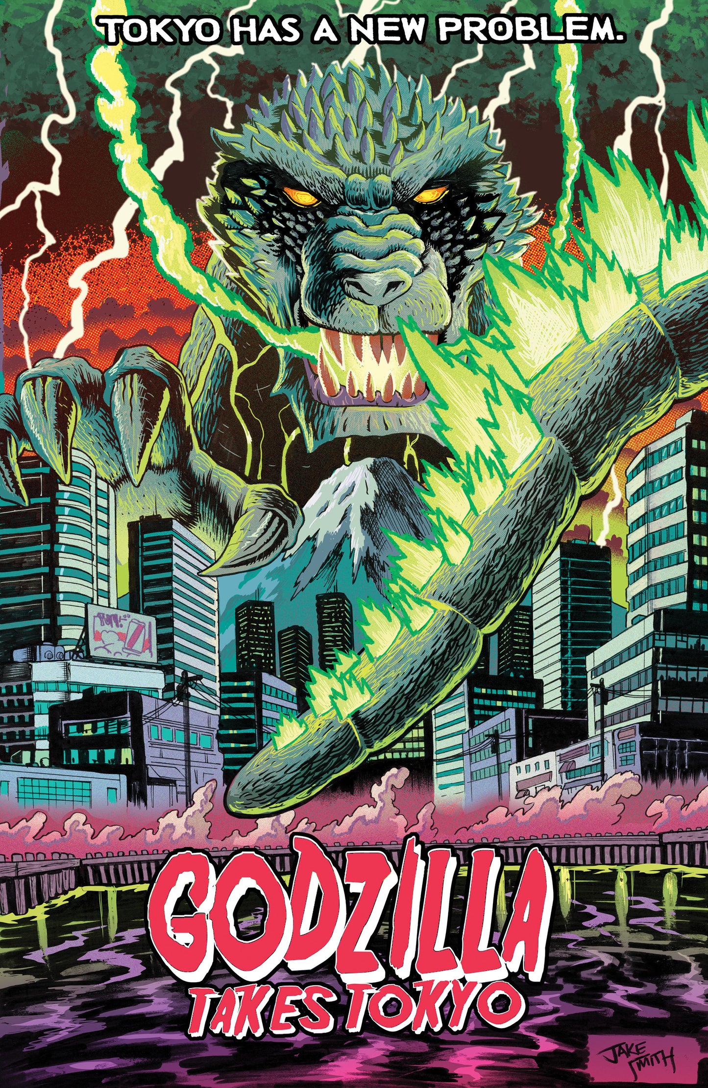 The Horror of Godzilla [Kai-Sei Era] #2 Variant B (Smith Movie Homage Cover) ISBN: 82771403545200221 - FOC DATE: 8/9/26  - Release Date: 9/16/26