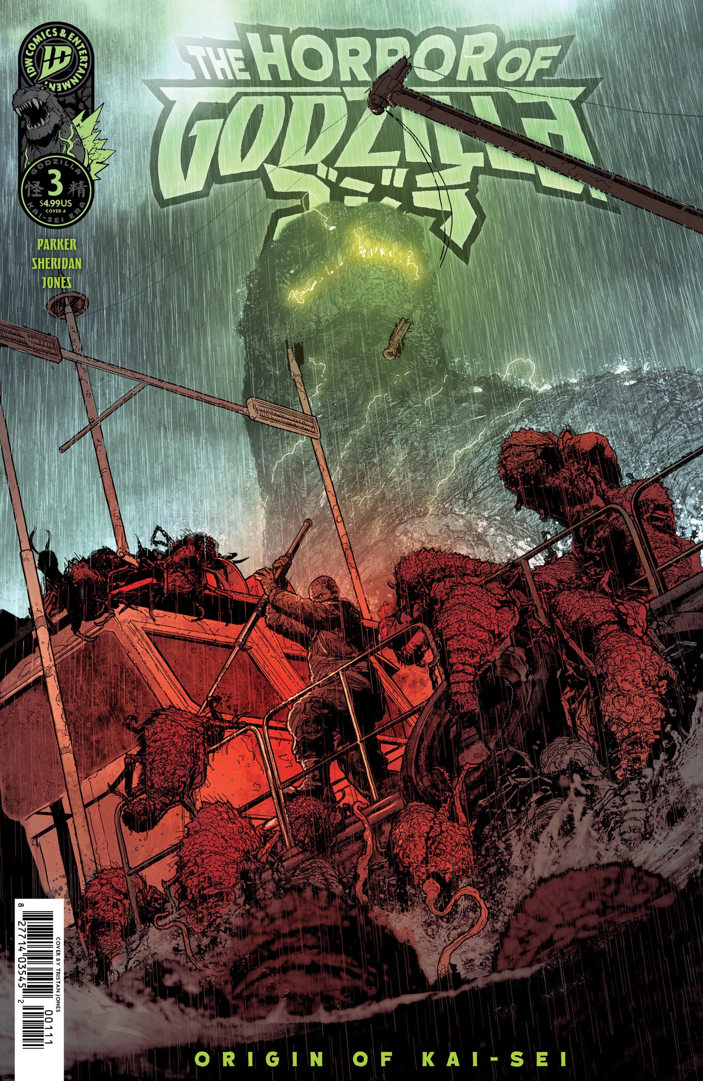The Horror of Godzilla [Kai-Sei Era] #3 Cover A (Jones) ISBN: 82771403545200311 - FOC DATE: 9/13/26  - Release Date: 10/21/26