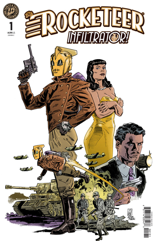 The Rocketeer: Infiltrator! #1 Variant C (Kotz) ISBN: 82771403547600131 - FOC DATE: 5/31/26  - Release Date: 7/8/26