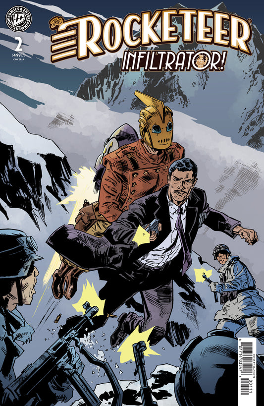 The Rocketeer: Infiltrator! #2 Cover A (Kotz) ISBN: 82771403547600211 - FOC DATE: 7/19/26  - Release Date: 8/26/26