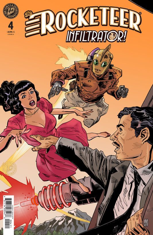The Rocketeer: Infiltrator! #4 Cover A (Kotz) ISBN: 82771403547600411 - FOC DATE: 9/20/26  - Release Date: 10/28/26