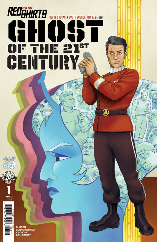 Star Trek: Red Shirts--Ghost of the 21st Century #1 Variant B (Ward) ISBN: 82771403550600121 - FOC DATE: 6/14/26  - Release Date: 7/22/26