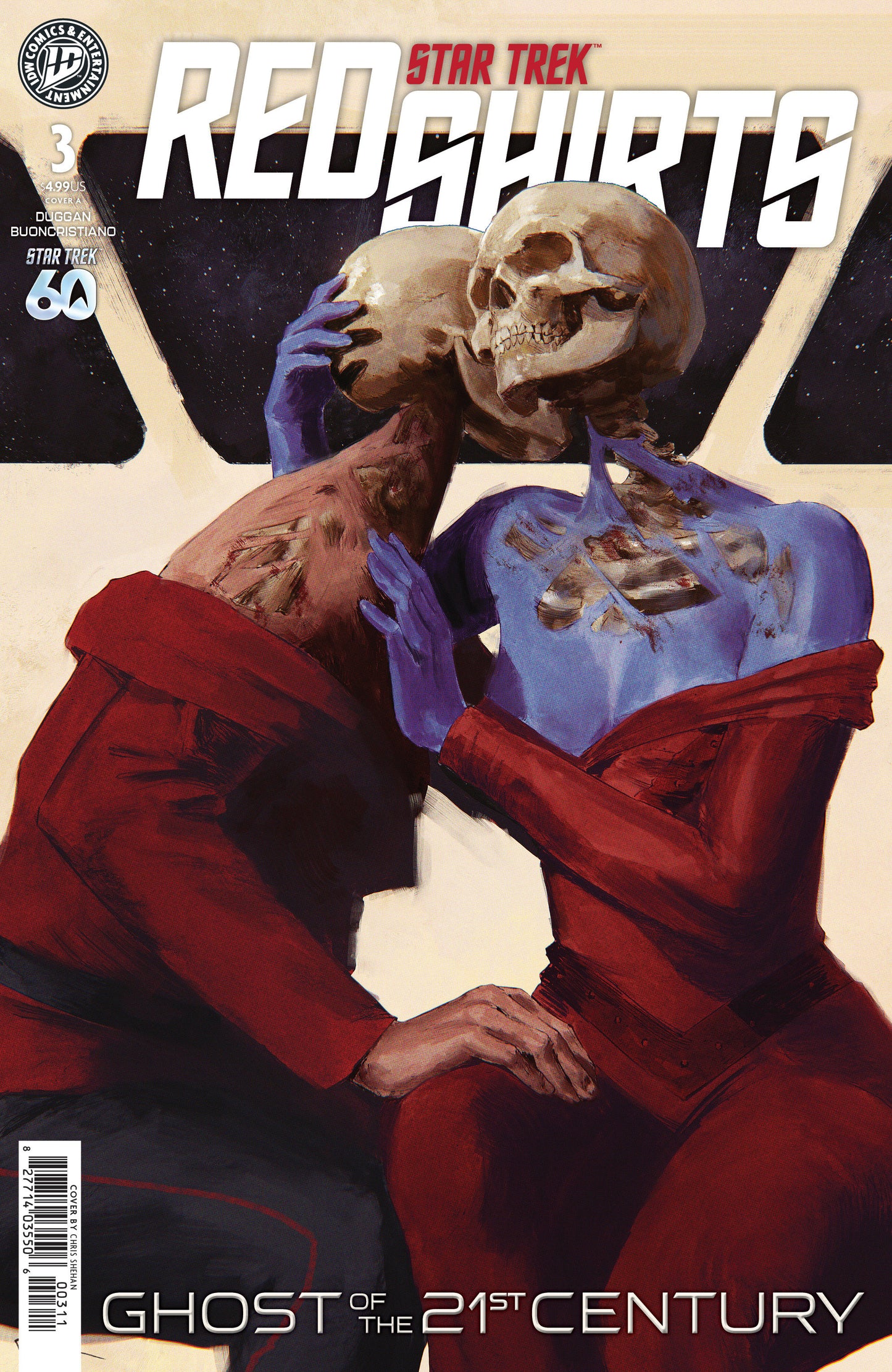 Star Trek: Red Shirts--Ghost of the 21st Century #3 Cover A (Shehan) ISBN: 82771403550600311 - FOC DATE: 9/6/26  - Release Date: 10/14/26