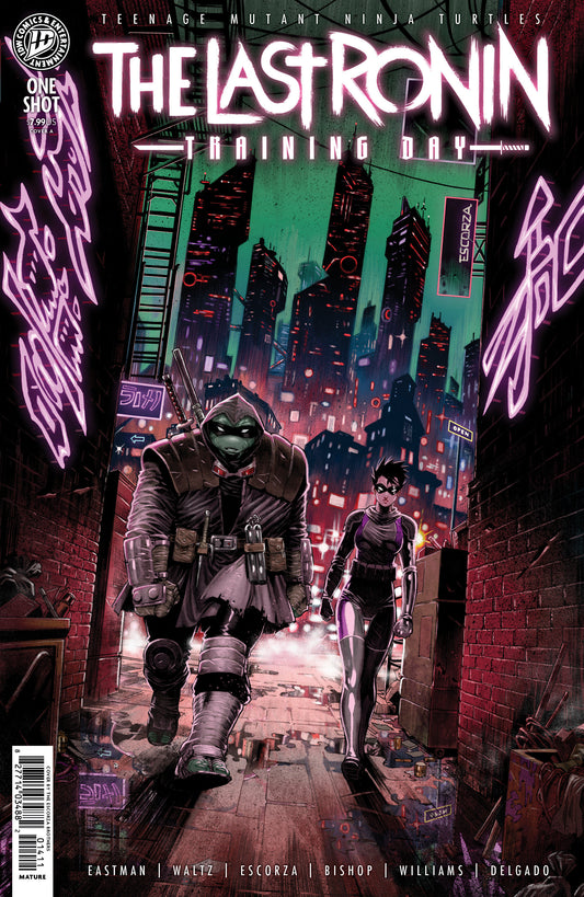Teenage Mutant Ninja Turtles: The Last Ronin--Training Day Cover A (Escorza Brothers) ISBN: 82771403551300111 - FOC DATE: 6/7/26  - Release Date: 7/15/26