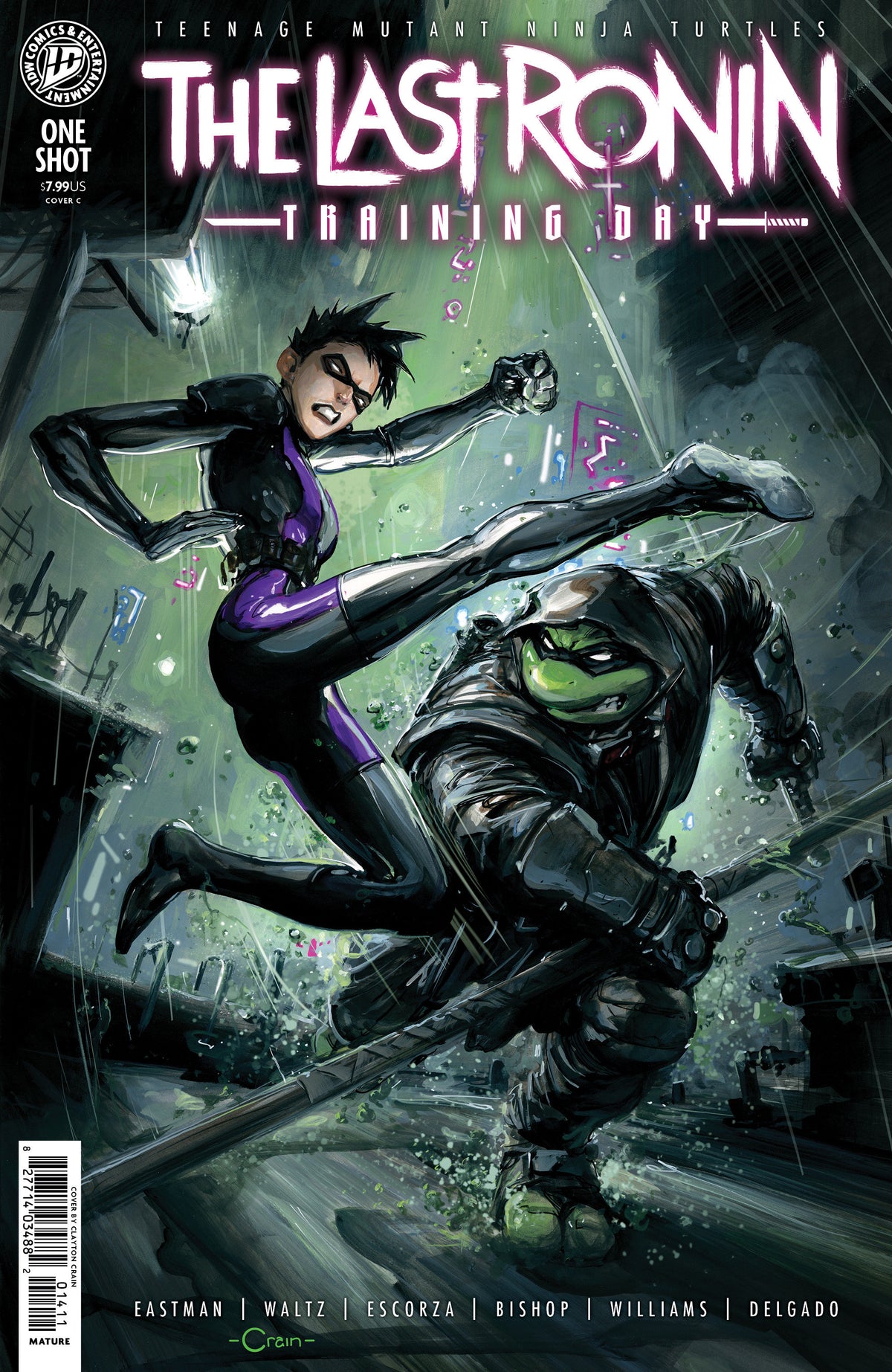 Teenage Mutant Ninja Turtles: The Last Ronin--Training Day Variant C (Crain) ISBN: 82771403551300131 - FOC DATE: 6/7/26  - Release Date: 7/15/26
