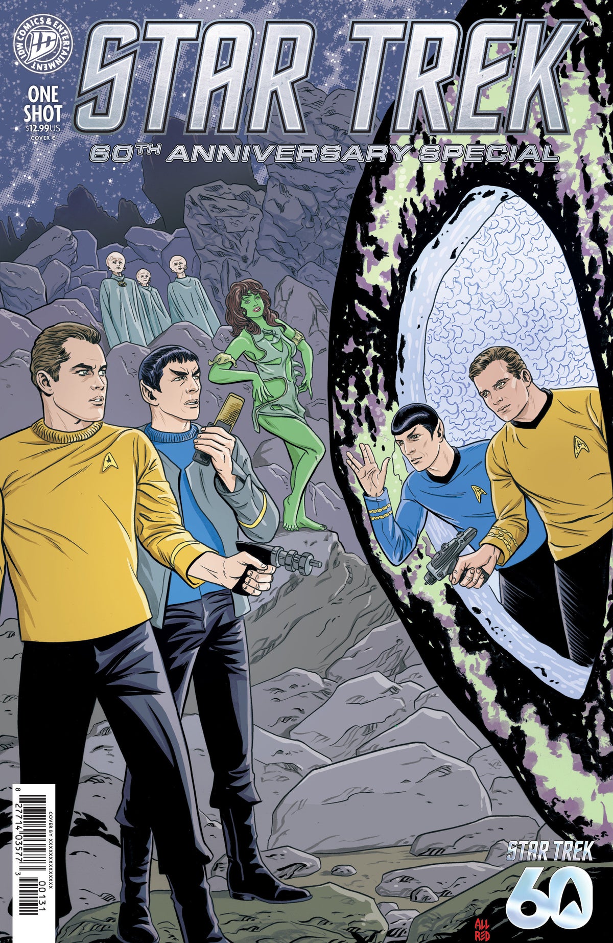 Star Trek: 60th Anniversary Special Variant C Foil (Allred) ISBN: 82771403577300131 - FOC DATE: 7/26/26  - Release Date: 9/2/26