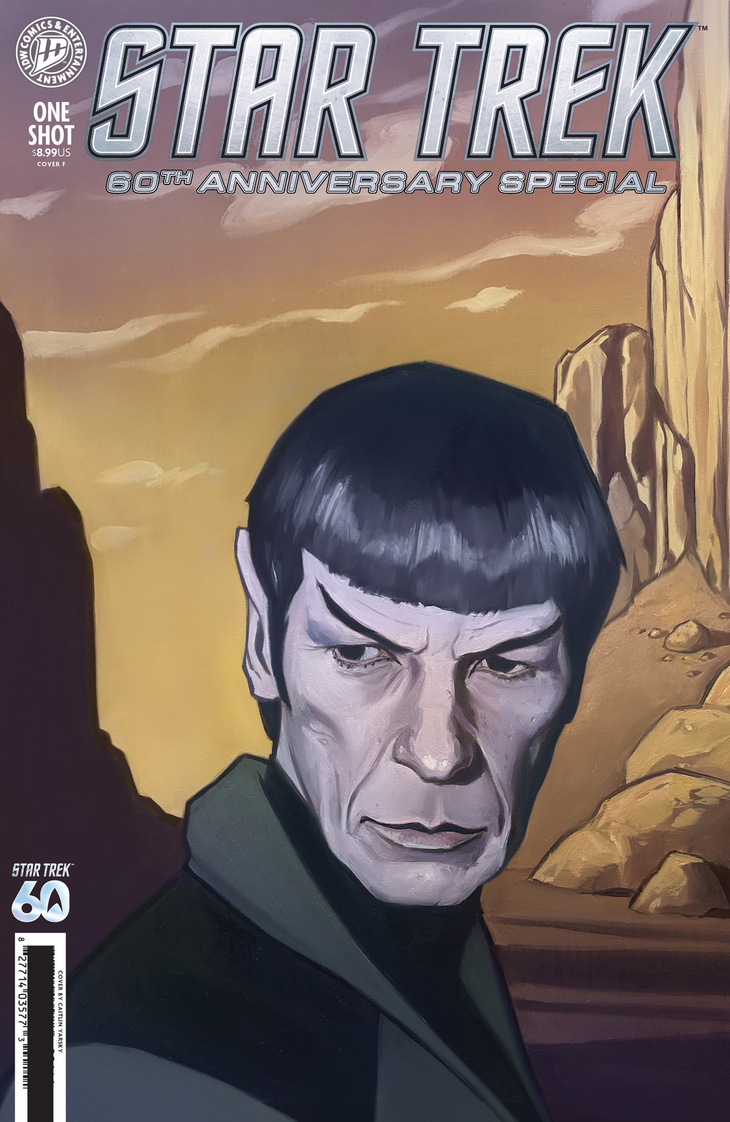 Star Trek: 60th Anniversary Special Variant F (Yarsky) ISBN: 82771403577300181 - FOC DATE: 7/26/26  - Release Date: 9/2/26