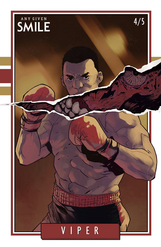 Smile: Any Given Smile #4 Variant C (Collar Trading Card Variant) ISBN: 82771403583400431 - FOC DATE: 11/29/26  - Release Date: 1/20/27