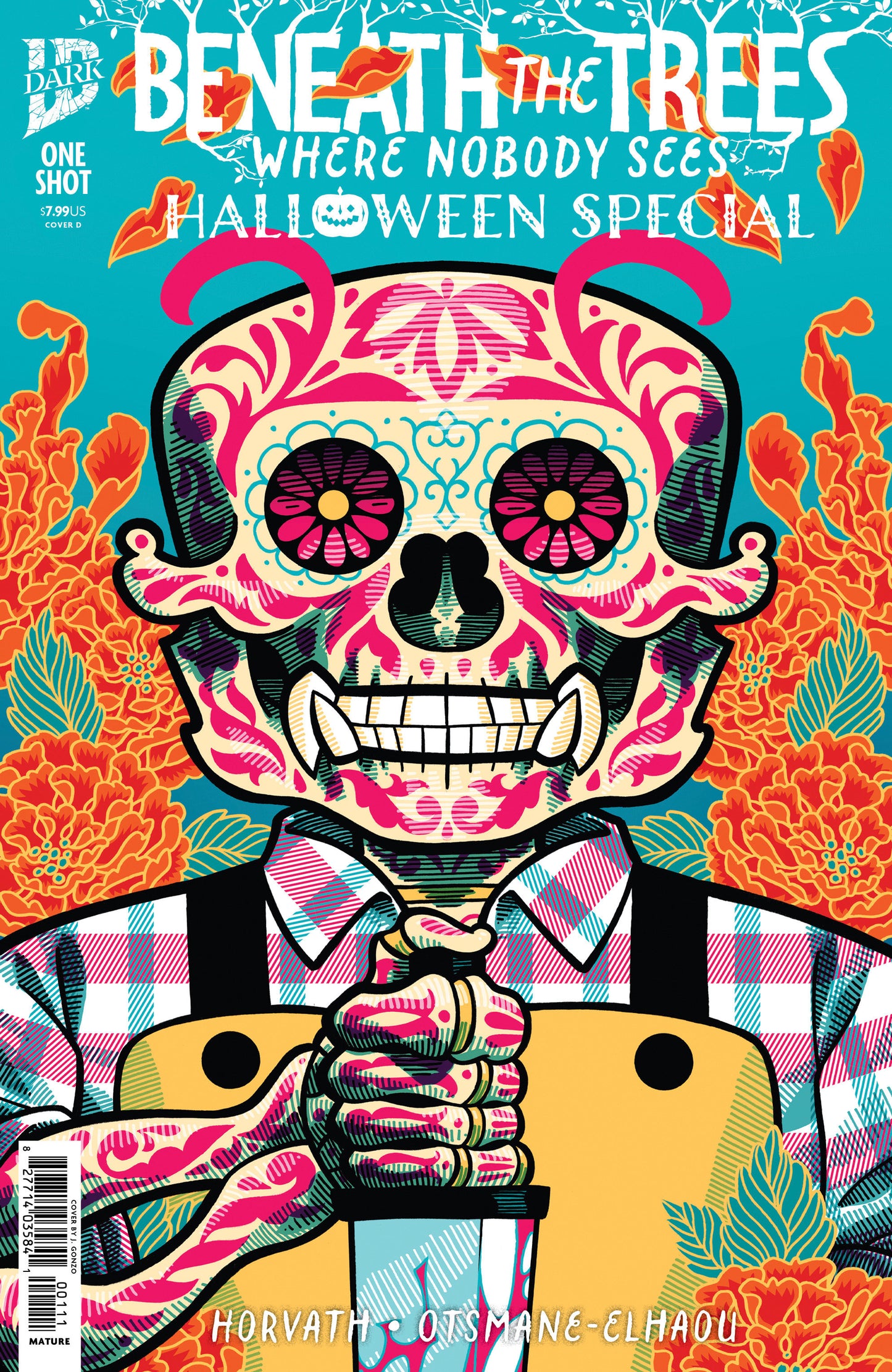 Beneath the Trees Where Nobody Sees Halloween Special Variant D (J. Gonzo) ISBN: 82771403584100141 - FOC DATE: 8/30/26  - Release Date: 10/7/26