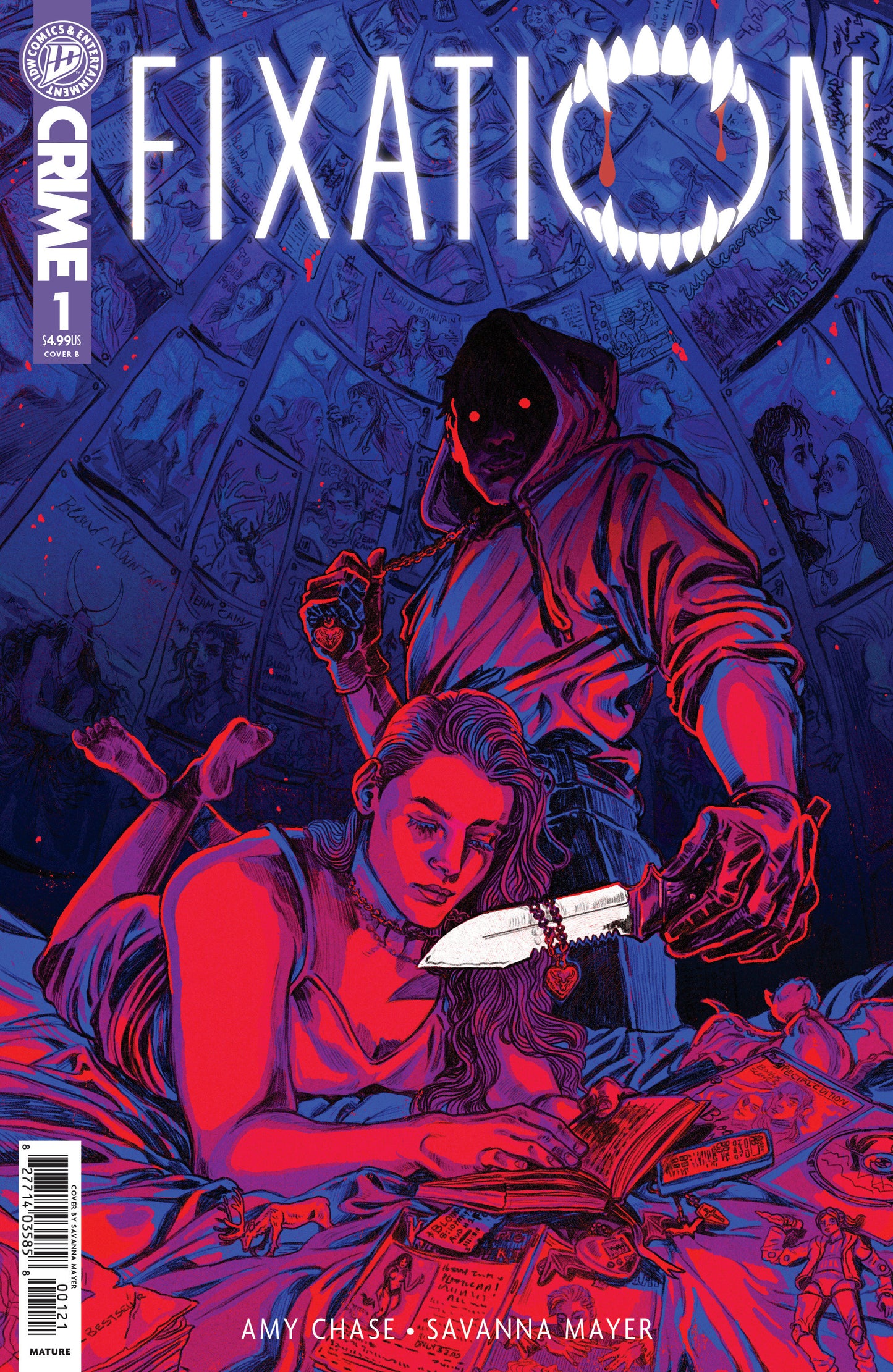Fixation #1 Variant B (Mayer) ISBN: 82771403585800121 - FOC DATE: 8/2/26  - Release Date: 9/9/26