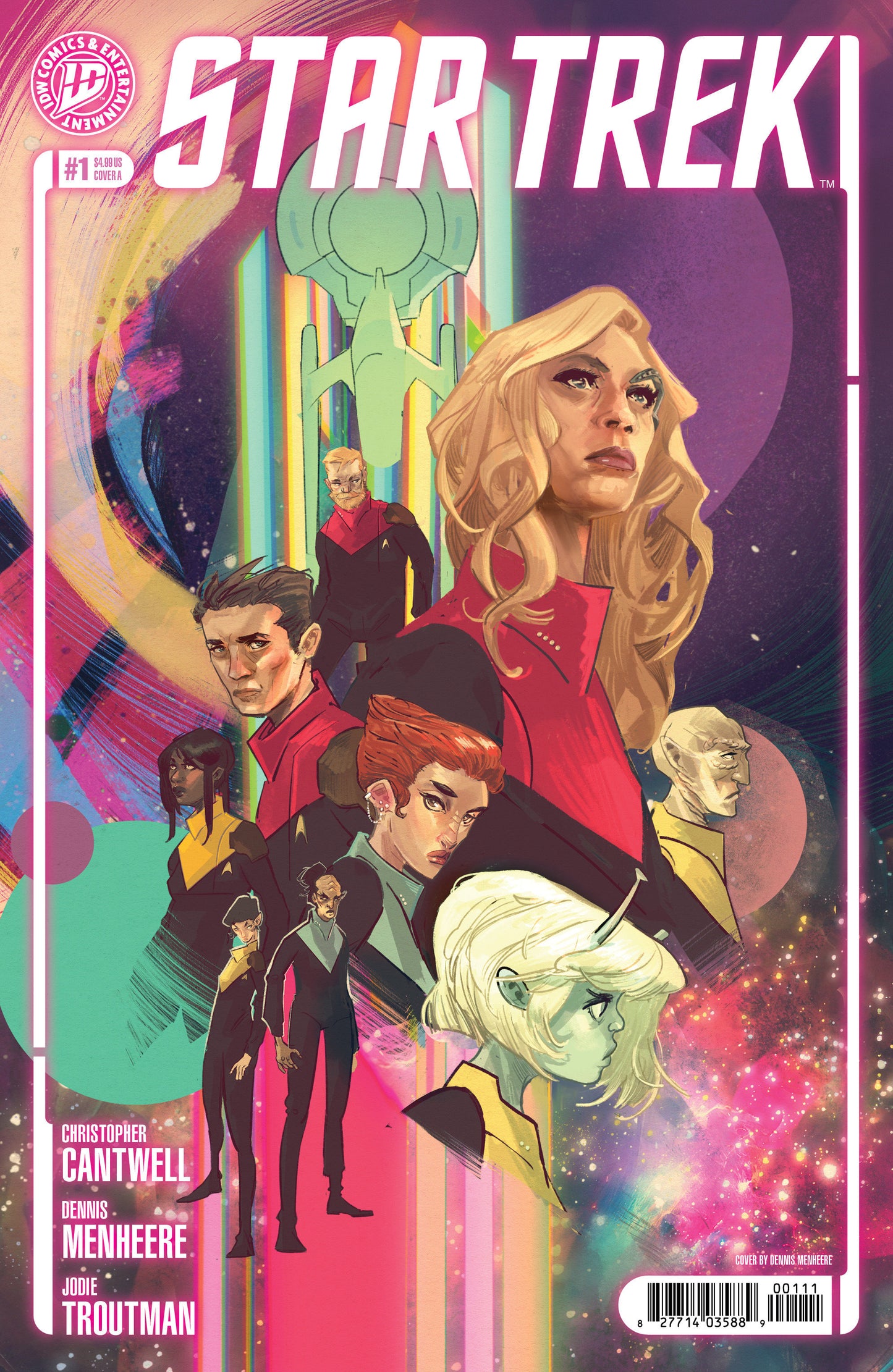 Star Trek (2026) #1 Cover A (Menheere) ISBN: 82771403588900111 - FOC DATE: 8/16/26  - Release Date: 9/23/26