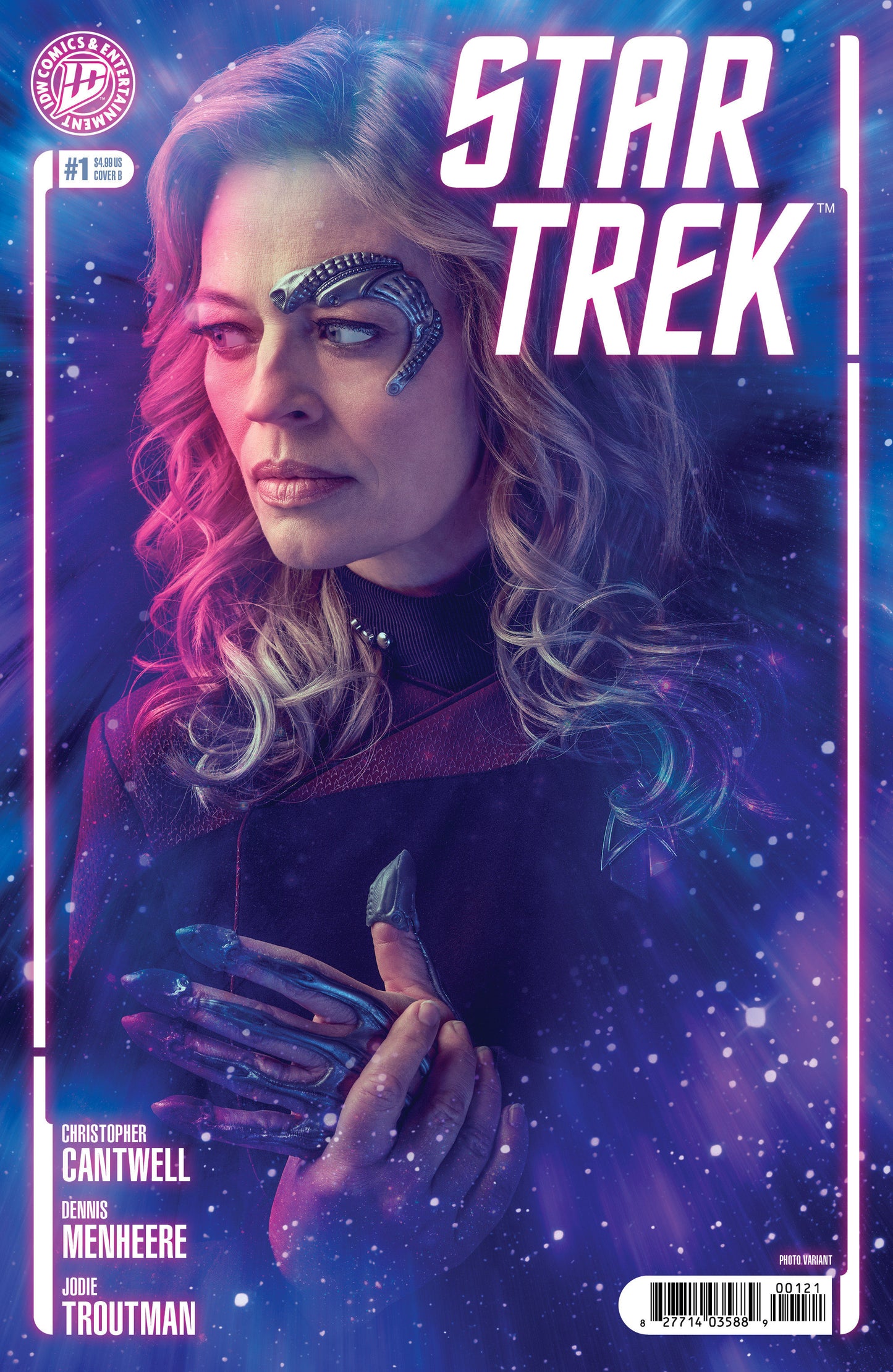 Star Trek (2026) #1 Variant B (Photo Variant) ISBN: 82771403588900121 - FOC DATE: 8/16/26  - Release Date: 9/23/26