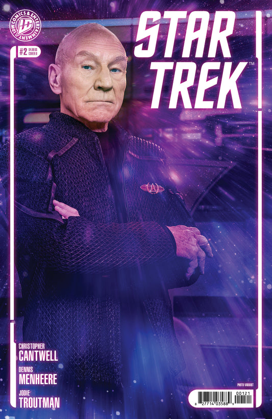 Star Trek (2026) #2 Variant B (Photo Variant) ISBN: 82771403588900221 - FOC DATE: 10/11/26  - Release Date: 11/18/26