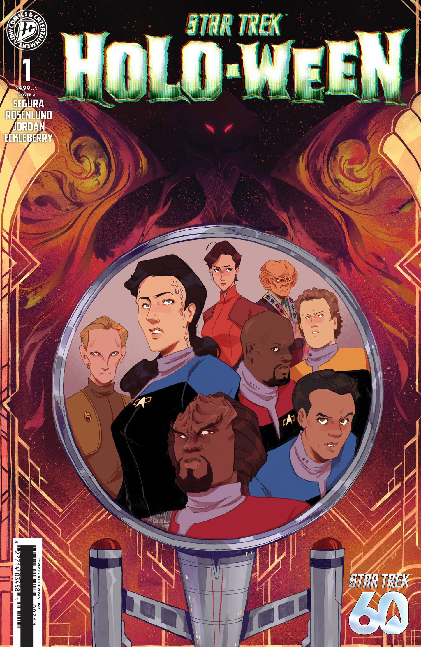 Star Trek: Holo-ween II #1 Cover A (Rosenlund) ISBN: 82771403591900111 - FOC DATE: 8/30/26  - Release Date: 10/7/26