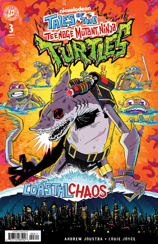 Tales of the Teenage Mutant Ninja Turtles: Coastal Chaos #3 Cover A (Joyce) ISBN: 82771403592600311 - FOC DATE: 10/11/26  - Release Date: 11/18/26