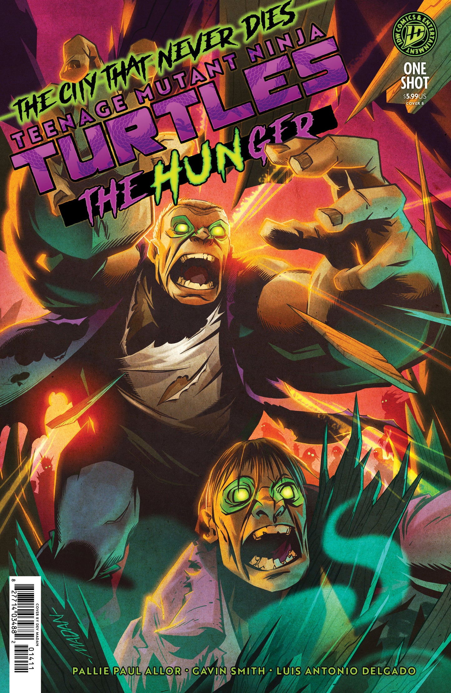 Teenage Mutant Ninja Turtles: The Hunger Variant B (Madan) ISBN: 82771403593300121 - FOC DATE: 8/23/26  - Release Date: 9/30/26