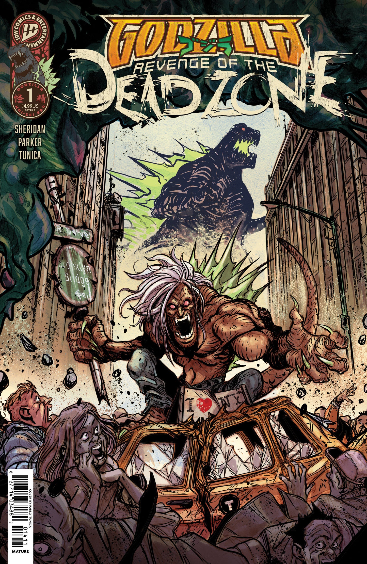Godzilla: Revenge of the Deadzone [Kai-Sei Era] #1 Cover A (Tunica) ISBN: 82771403598800111 - FOC DATE: 9/20/26  - Release Date: 10/28/26