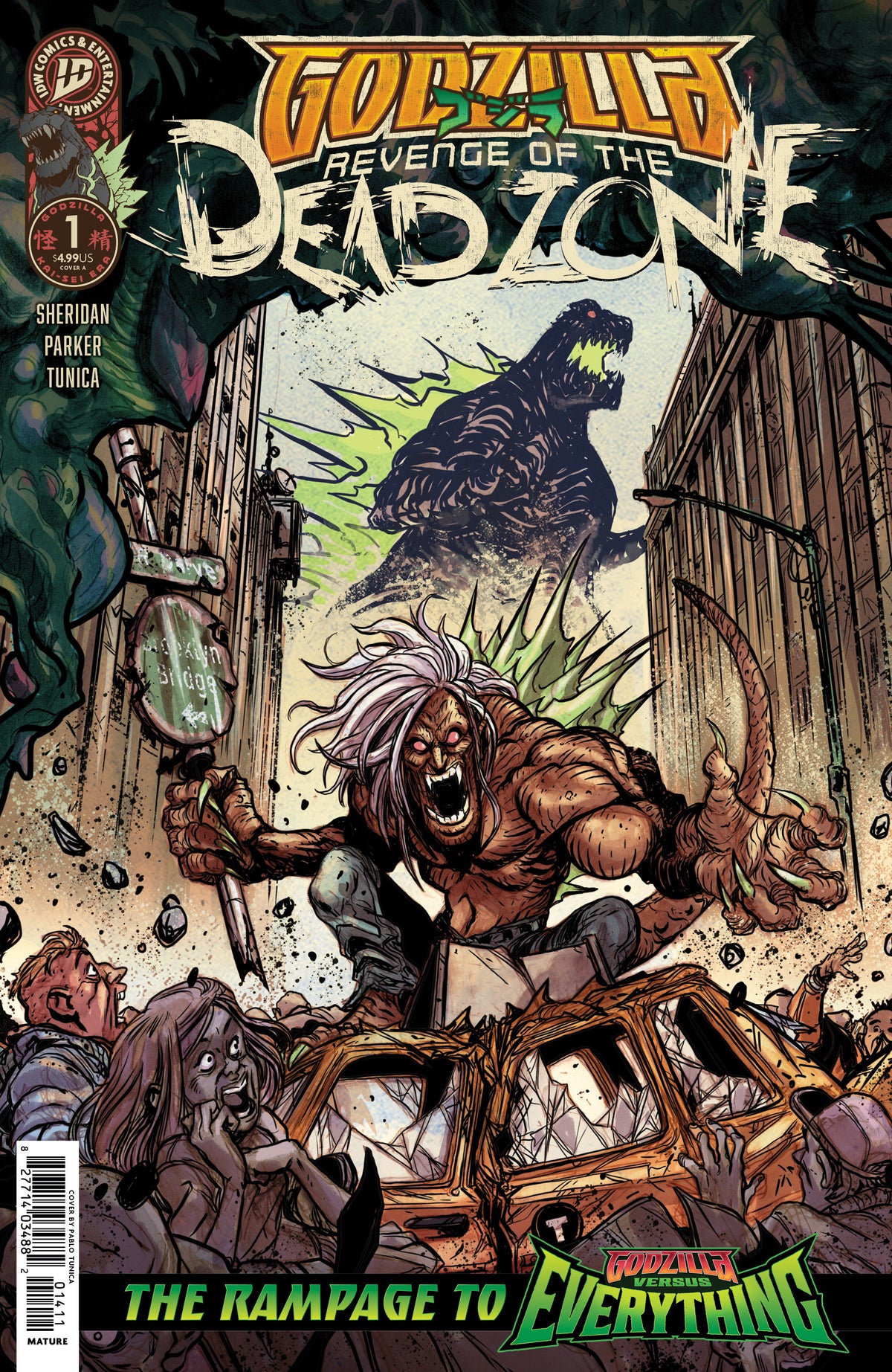 Godzilla: Revenge of the Deadzone [Kai-Sei Era] #1 Cover A (Tunica) ISBN: 82771403598800111 - FOC DATE: 9/20/26  - Release Date: 10/28/26
