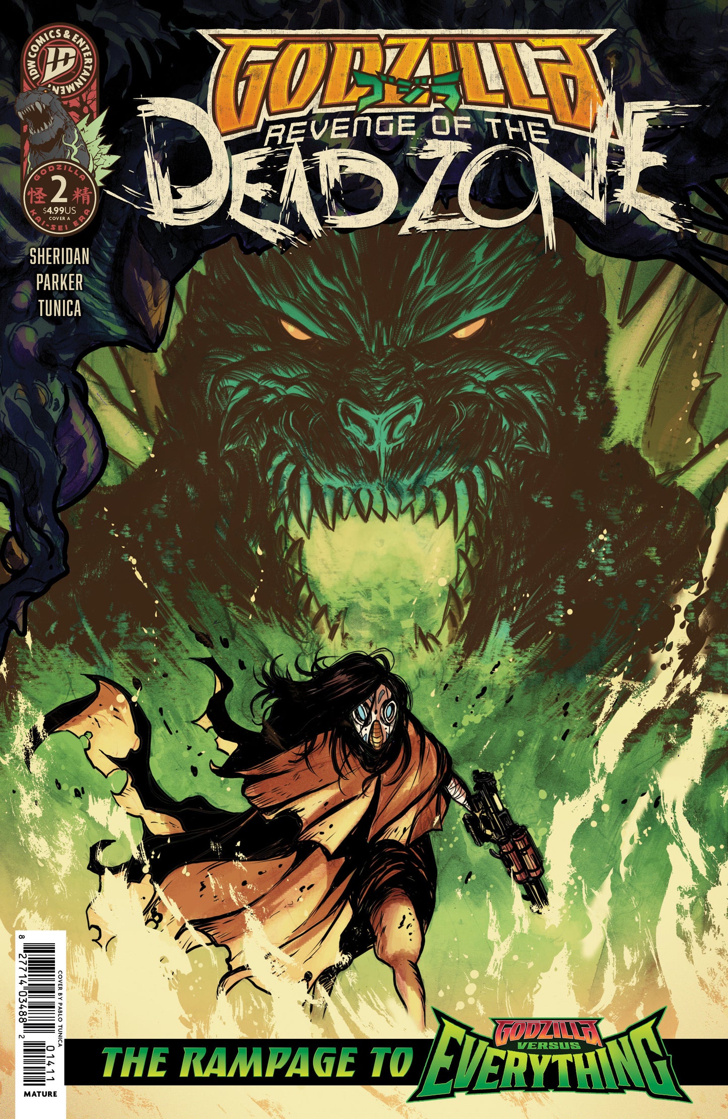 Godzilla: Revenge of the Deadzone [Kai-Sei Era] #2 Cover A (Tunica) ISBN: 82771403598800211 - FOC DATE: 10/11/26  - Release Date: 11/25/26