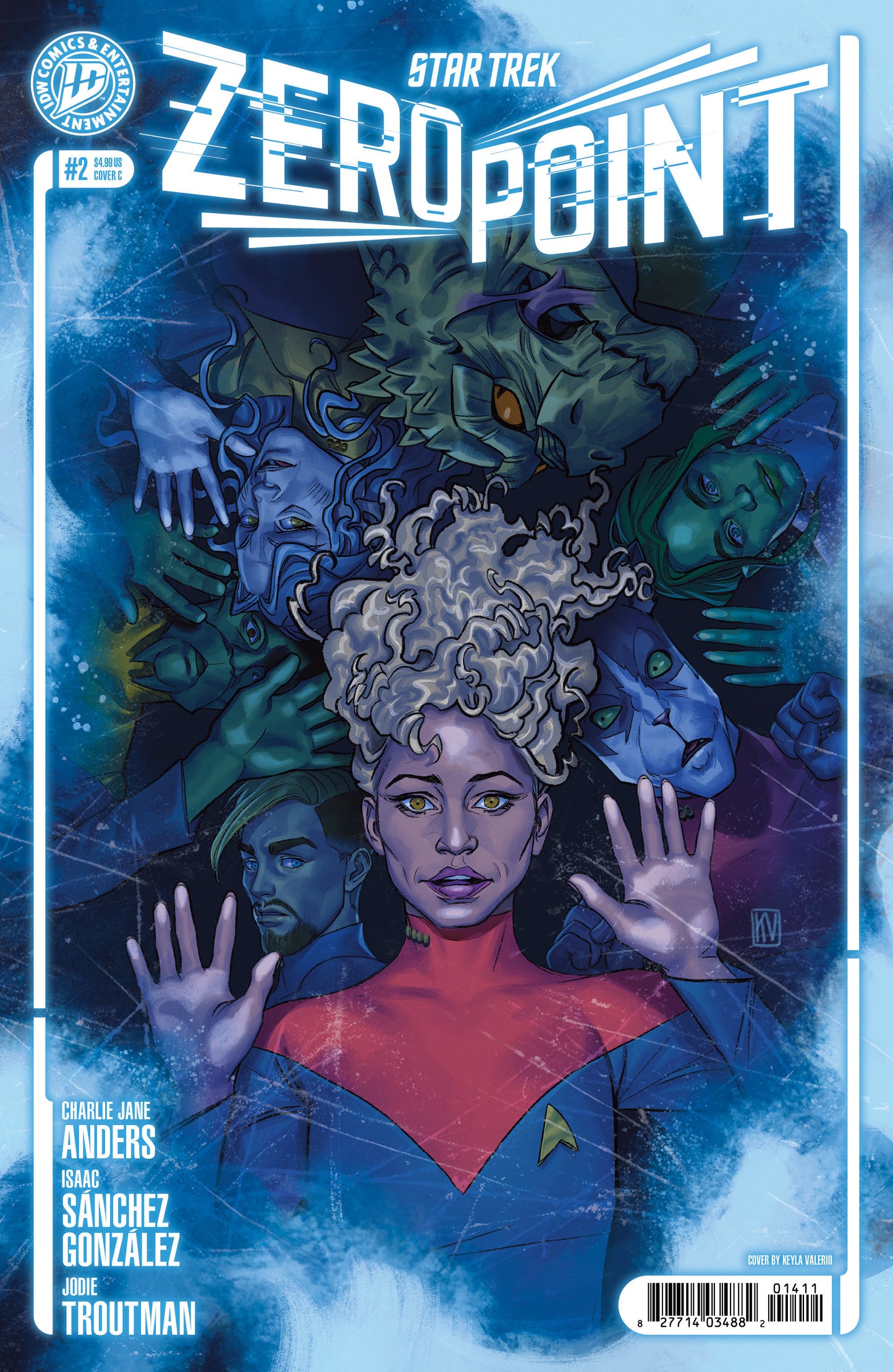 Star Trek: Zero Point #2 Variant C (Valerio) ISBN: 82771403599500231 - FOC DATE: 10/18/26  - Release Date: 12/2/26