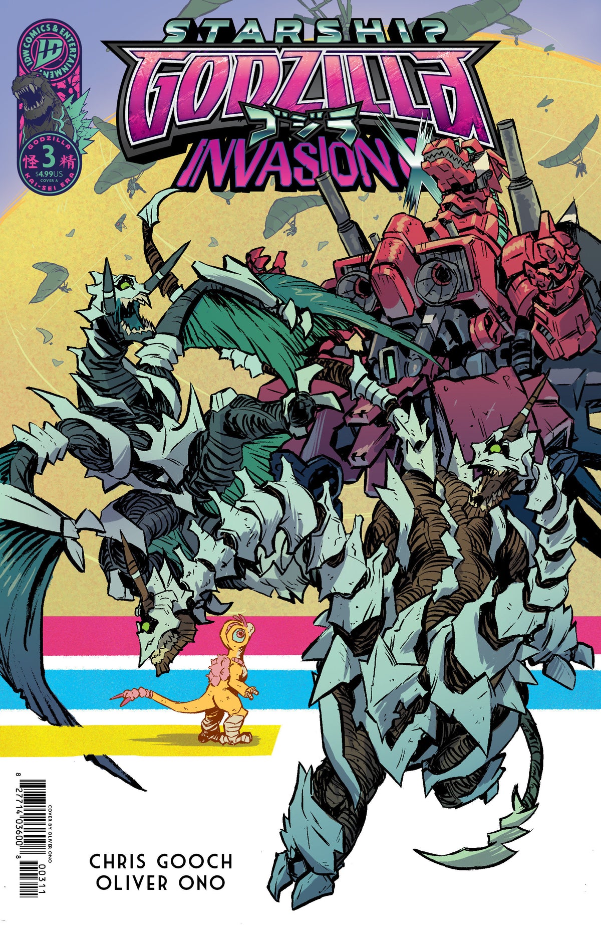 Starship Godzilla: Invasion X [Kai-Sei Era] #3 Cover A (Ono) ISBN: 82771403600800311 - FOC DATE: 10/25/26  - Release Date: 12/9/26