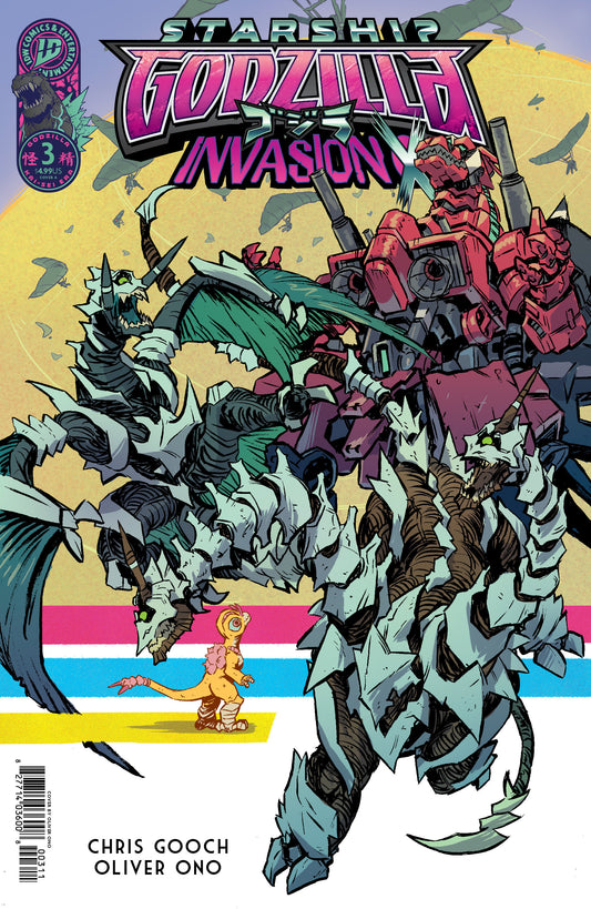 Starship Godzilla: Invasion X [Kai-Sei Era] #3 Cover A (Ono) ISBN: 82771403600800311 - FOC DATE: 10/25/26  - Release Date: 12/9/26