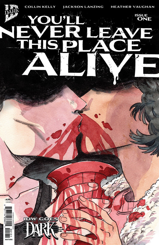 You'll Never Leave This Place Alive #1 Variant C (Beem IDW Goes Dark Variant) ISBN: 82771403601500131 - FOC DATE: 9/6/26  - Release Date: 10/14/26