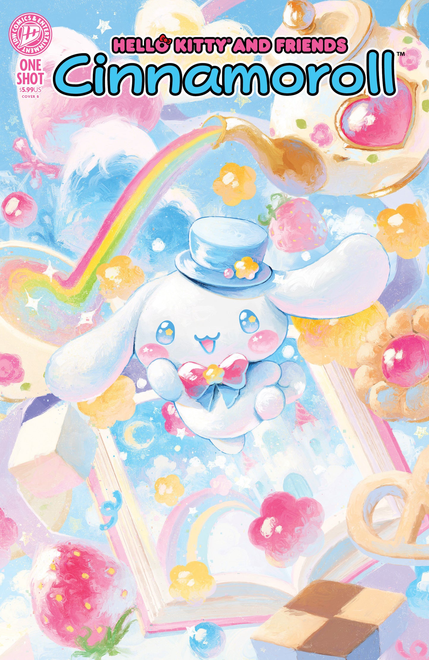 Hello Kitty: Cinnamoroll Variant B (Aning) ISBN: 82771403608400121 - FOC DATE: 10/18/26  - Release Date: 12/2/26