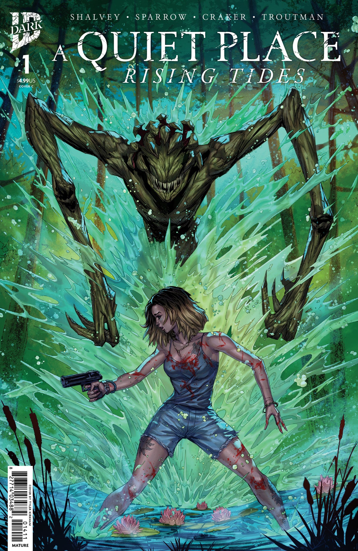 A Quiet Place: Rising Tides #1 Variant C (Kirkham) ISBN: 82771403609100131 - FOC DATE: 10/11/26  - Release Date: 11/18/26