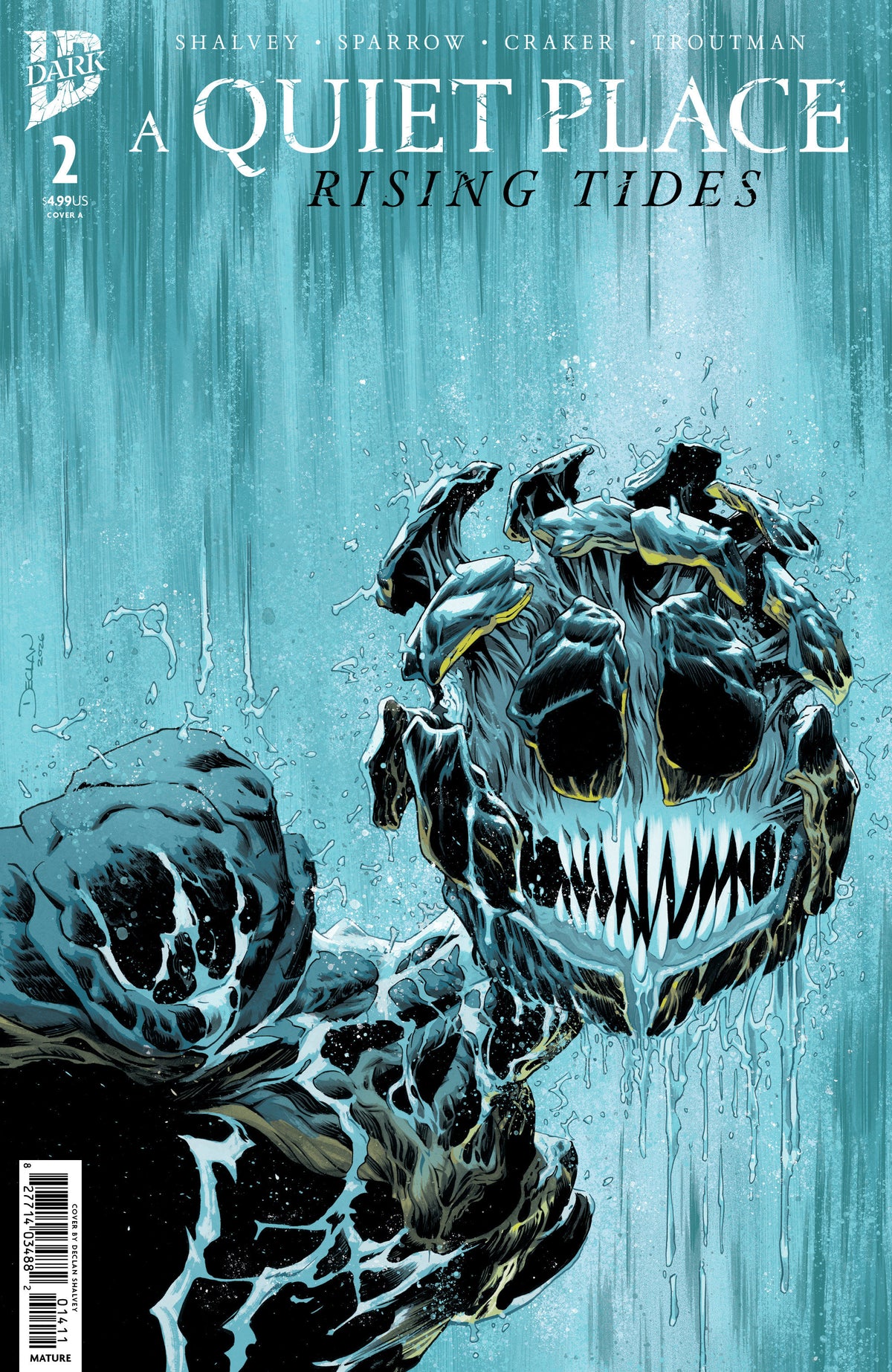 A Quiet Place: Rising Tides #2 Cover A (Shalvey) ISBN: 82771403609100211 - FOC DATE: 11/29/26  - Release Date: 1/13/27