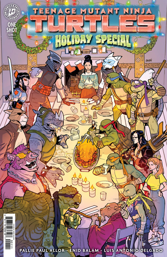 Teenage Mutant Ninja Turtles: Holiday Special Cover A (Balám) ISBN: 82771403610700111 - FOC DATE: 10/25/26  - Release Date: 12/9/26