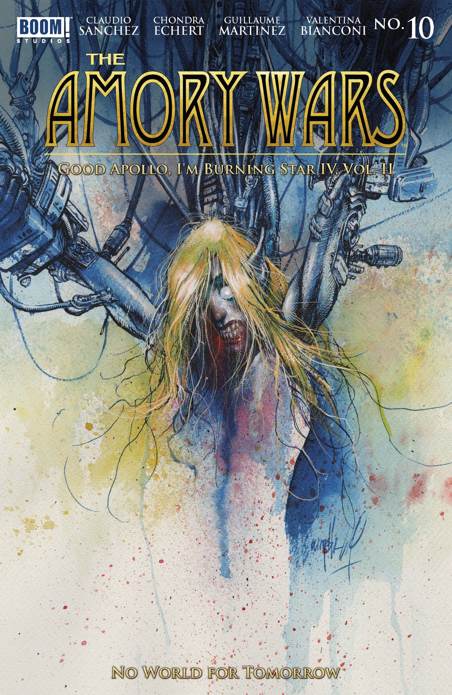 The Amory Wars: No World for Tomorrow #10 B Variant  - Release Date:  04/23/2025