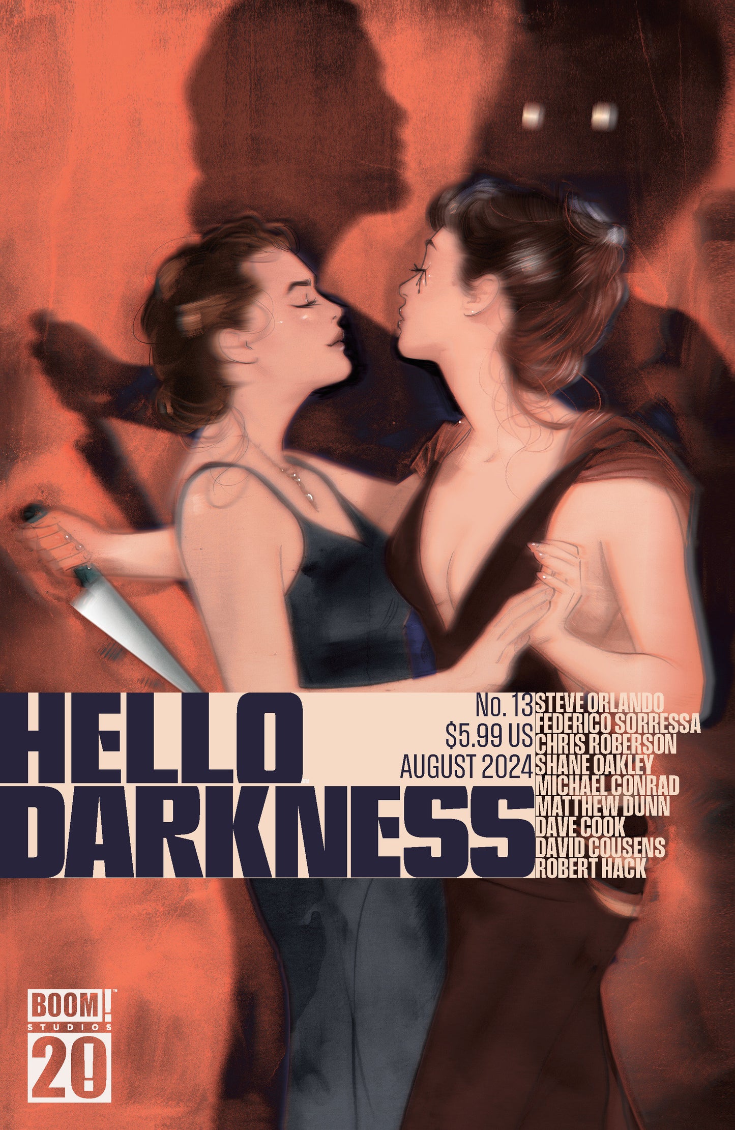 Hello Darkness #13 D BOOM 20th Anniversary Variant (Dressed, Lotay) - ISBN: 84428401112913041 - Release Date:  8/6/25
