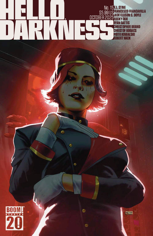 Hello Darkness #15 D BOOM 20th Anniversary Variant (Dressed, Clarke) ISBN: 84428401112915041 - Release Date: 10/15/25