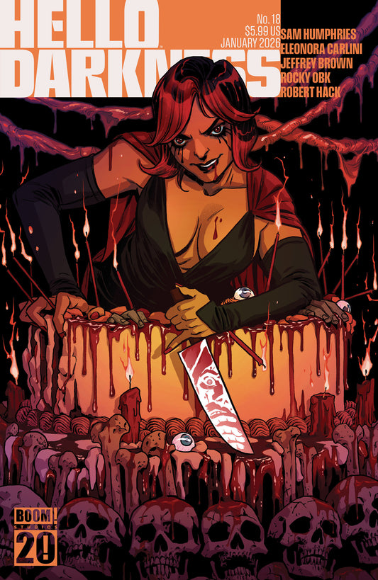 Hello Darkness #18 D BOOM! 20th Anniversary Variant (Dressed, Cloonan) ISBN: 84428401112918041 - Release Date: 1/28/26