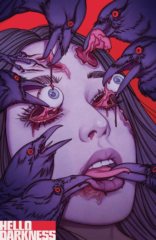 Hello Darkness #20 B Variant (Dressed, Frison) ISBN: 84428401112920021 - FOC DATE: 3/2/26  - Release Date: 4/8/26
